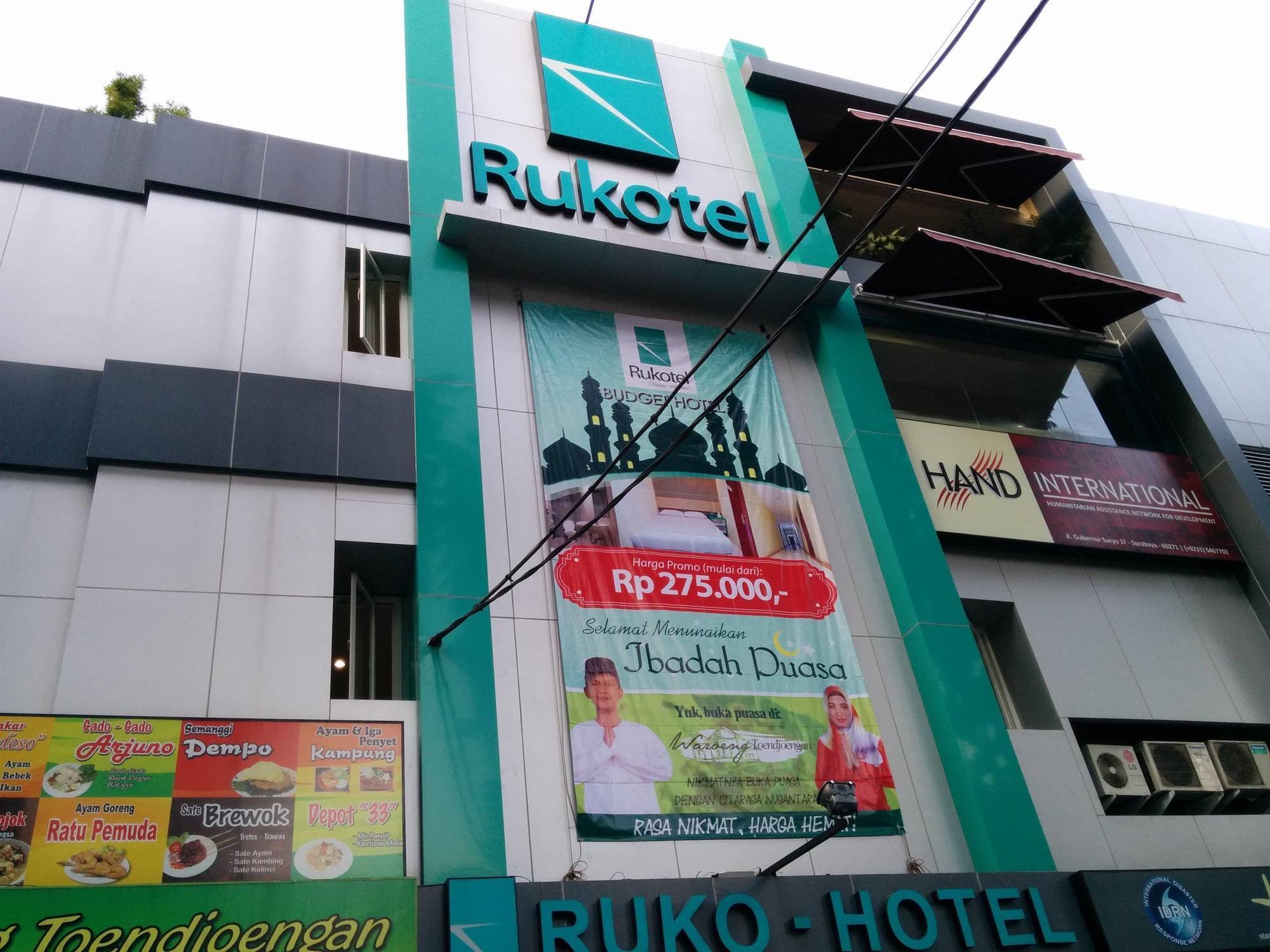 Oyo 277 Rukotel Near Rsu Adi Husada Undaan Kota Surabaia Exterior foto